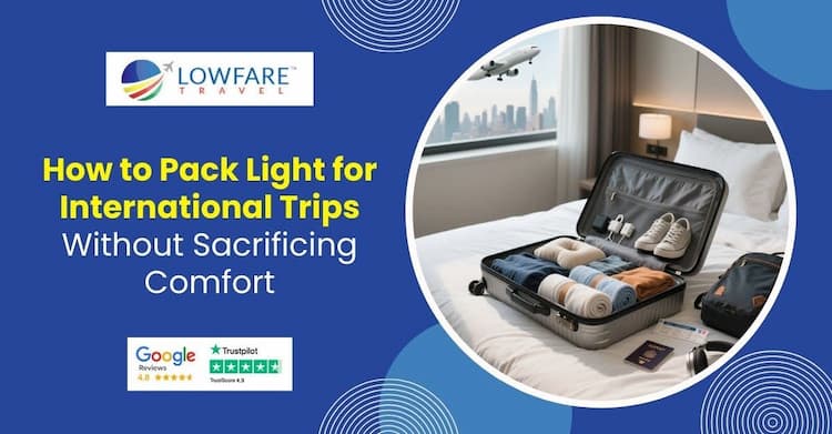 How to Pack Light for International Trips Without Sacrificing Comfort